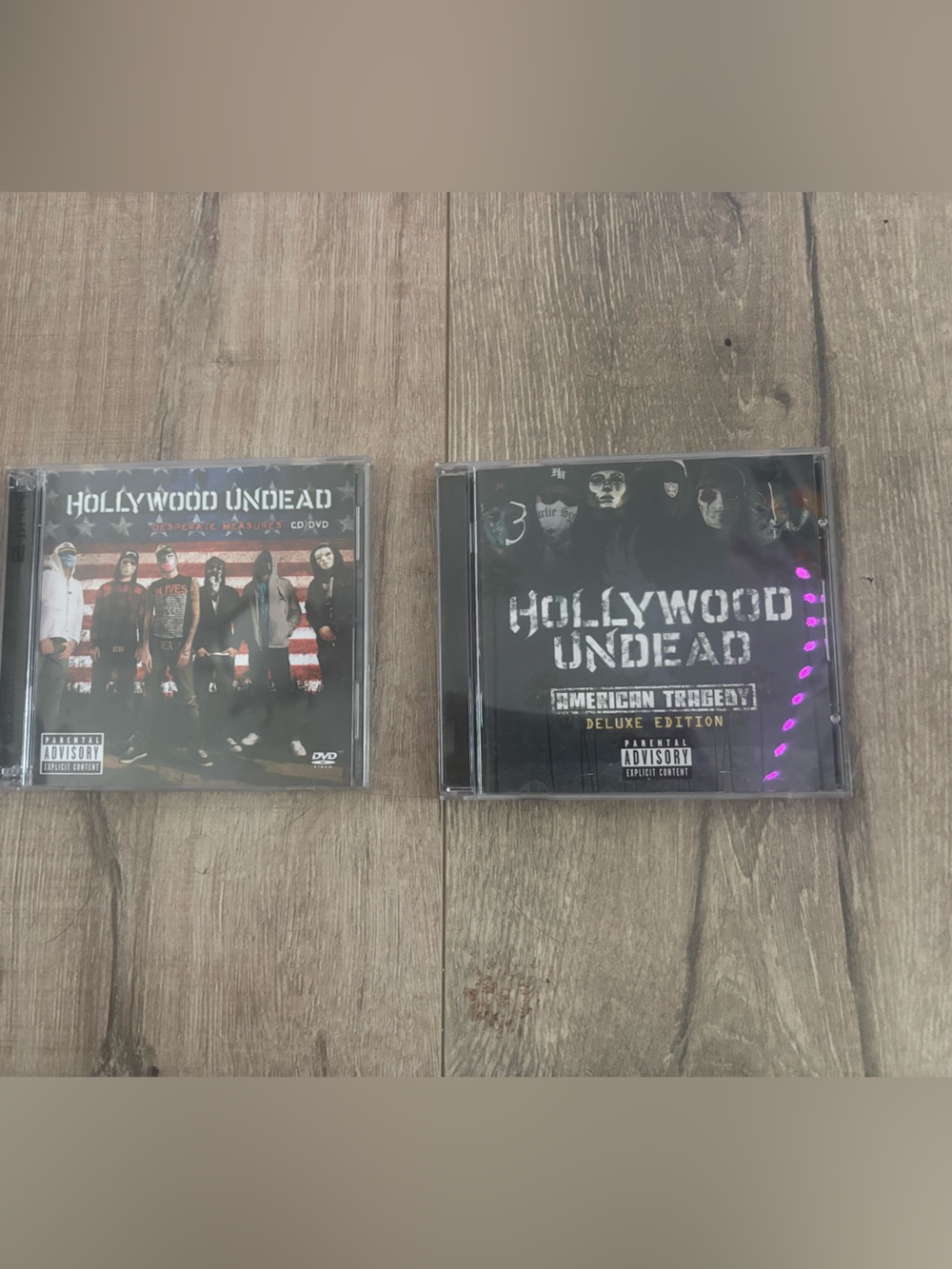Hollywood Undead American Tragedy Deluxe/ Desperate Measures CD Collection